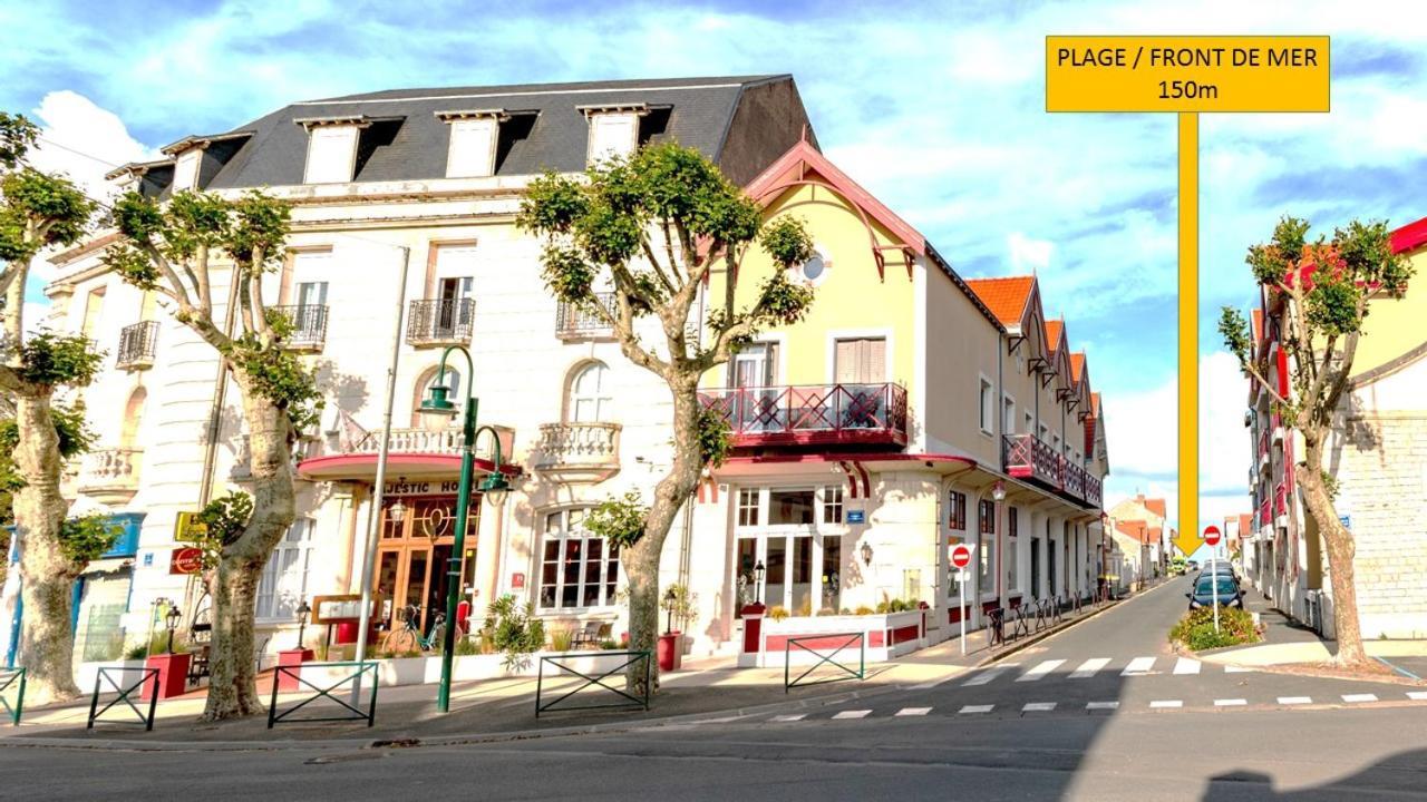 Logis Hotel Majestic Chatelaillon Plage - La Rochelle Bagian luar foto